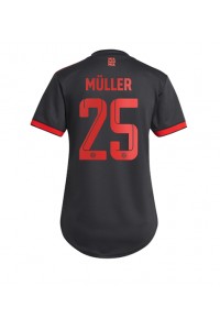 Bayern Munich Thomas Muller #25 Voetbaltruitje 3e tenue Dames 2022-23 Korte Mouw